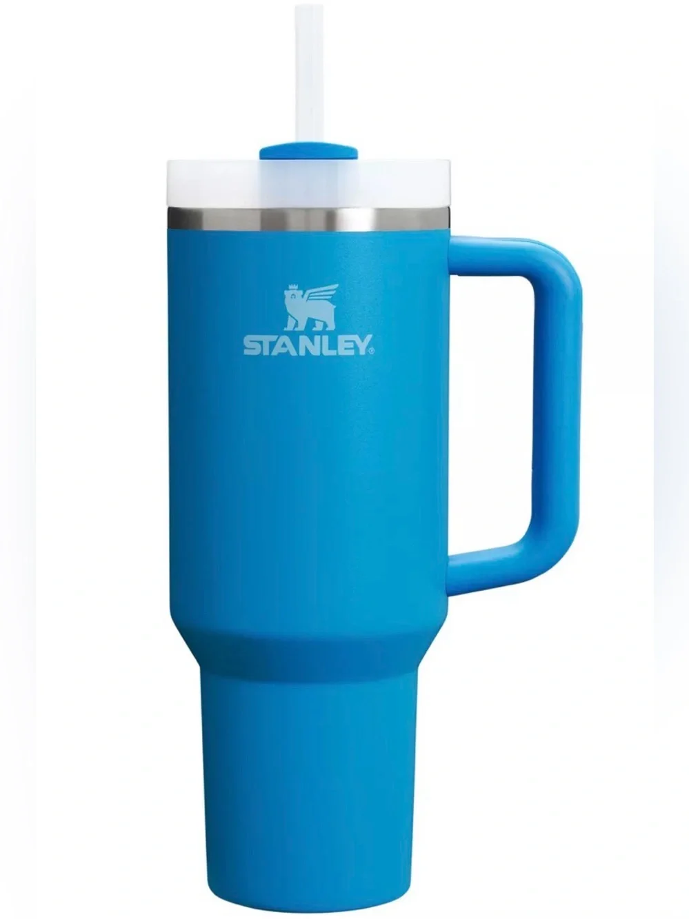 NWT Stanley Adventure  Blue H2.0 Quencher Tumbler 30oz  Cup Holder